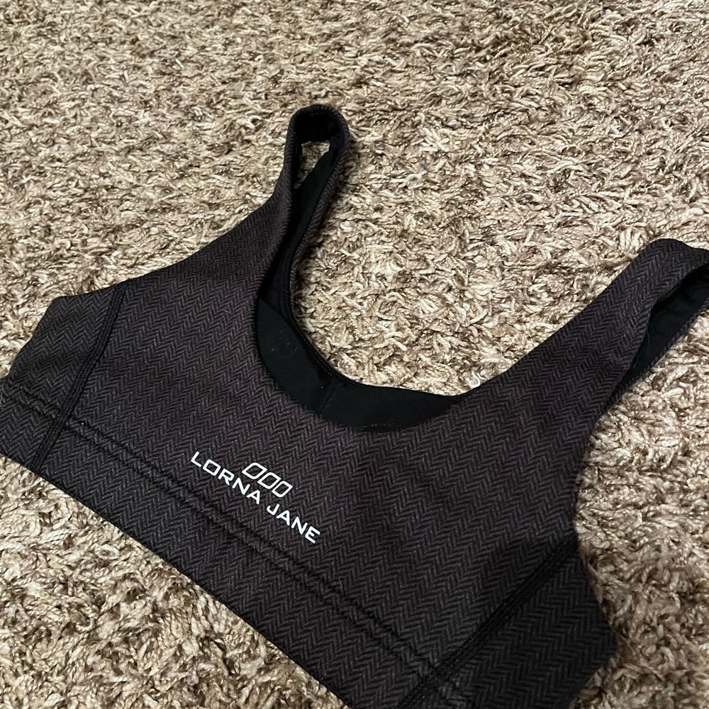 Lorna Jane Black Sports Bra
